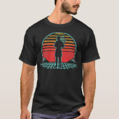 Bagpipe Player Retro  80s Style Musician T-shirt (Voorkant)