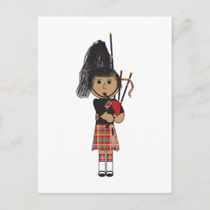Bagpiper Briefkaart