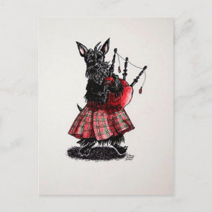 Bagpiper Briefkaart