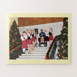 Bagpiper en entertainers legpuzzel