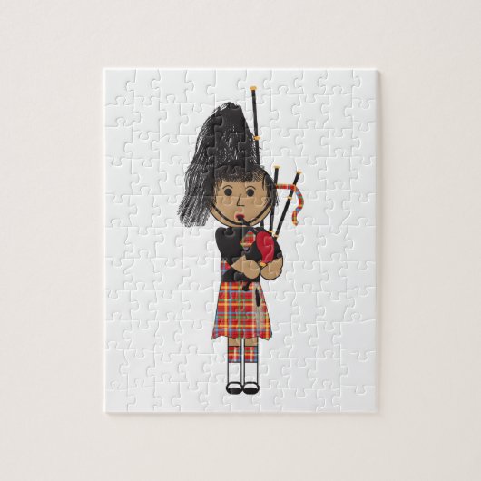 Bagpiper Legpuzzel (Verticaal)