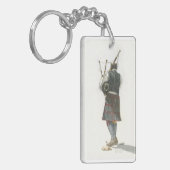 Bagpiper Sleutelhanger (Voorkant Links)