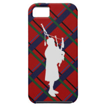 Bagpiper Tartan Phone Case