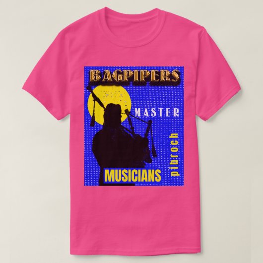 Bagpipers Master Musici 12 T-shirt (Design voorkant)