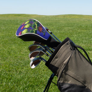 Bagpipers voor Burns Supper Scottish Thistles Golfheadcover