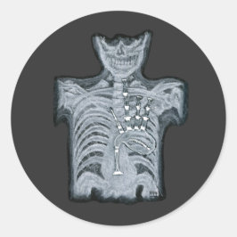 Bagpipes in je hart - Scottish Ed. Sticker