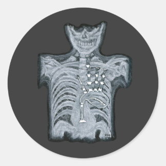 Bagpipes in je hart - Scottish Ed. Sticker