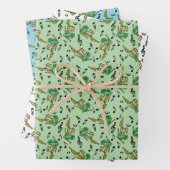 Bagpipes Muzieknoten Inpakpapier Vel (In situ)