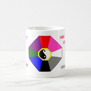 BAGUA avec des couleurs et des étiquettes - tasse