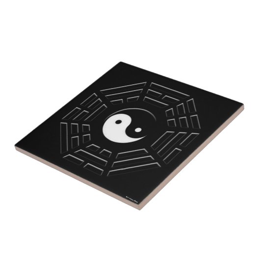 Bagua Tile Tegeltje (Zijkant)