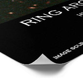 Bague Autour D'Une Galaxie - Affiches De L'Espace (Coin)