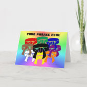 Bague customisée de ceintures Invitations (Devant)