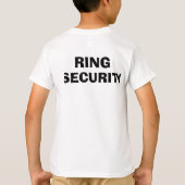 Bague de Mariage de sécurité Bearer TShirt (Dos)