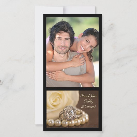 Bague diamant ovale sur Merci Mariage Brown (Devant)