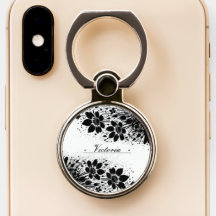 Fleur éclatée d'encre