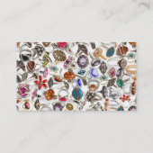 bagues cartes de visite de bijoux (Dos)