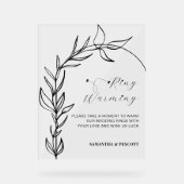 Bagues d'arc de feuillage minimes Mariage de récha (Recto)