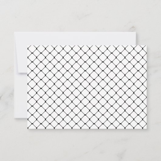 Bagues de Mariage simple à pêche RSVP noir (Dos)