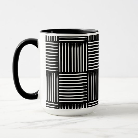 Baguette à tambour Crosshatch Mug (Gauche)