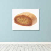 Baguette Bread Canvas Afdruk (Insitu (Houten vloer))