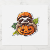 Baguette classique Halloween Halloween Sticker (Étiquettes simples)