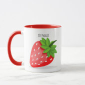 Baguette de fraise à café Mug (Gauche)