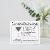 Baguette de Licorice Vendredi 13e Carte de Recette (Debout devant)