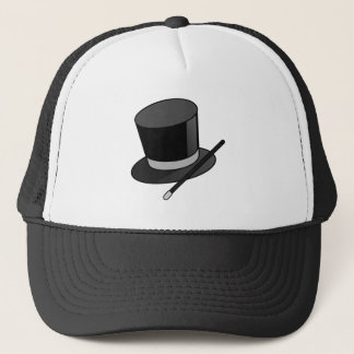 Baguette magique et casquette de magicien