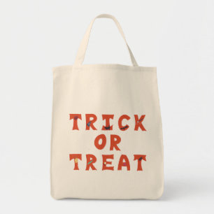 Baguette ou traitement Halloween décorés Sacs