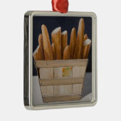 Baguettes 2010 metalen ornament (Rechts)