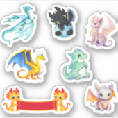 Baguettes colorées Autocollant en vinyle coupé sur (Devant)