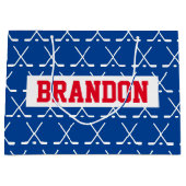 Baguettes de hockey sur glace personnalisées sac c (Devant)