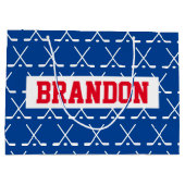 Baguettes de hockey sur glace personnalisées sac c (Dos)