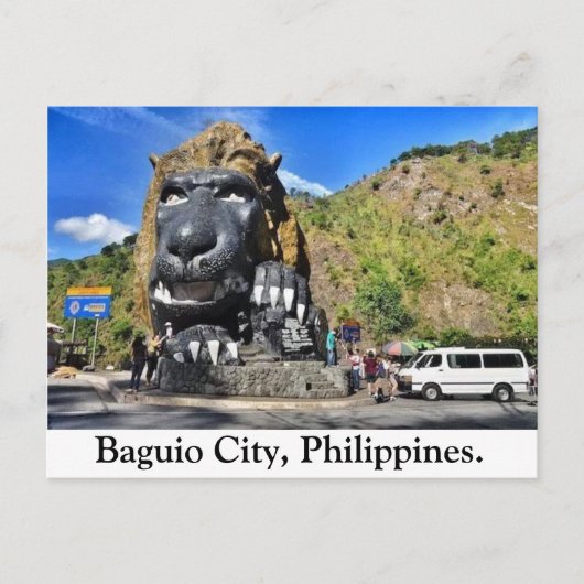 Baguio City, Philippines Carte postale. (Devant)