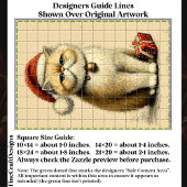 Bah Boef Grumpy Kerstmis Kat EA9R Découpage Tissuepapier