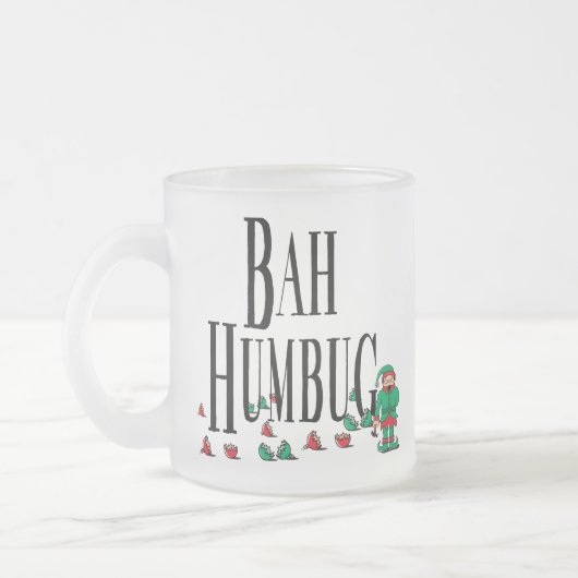 Bah Bumbug Matglas Koffiemok (Links)