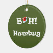 Bah ! Décoration fumiste de Noël (Gauche)