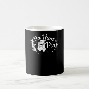 Bah Hum Pug Cute Funny Puppy Dog met kerstmis Koffiemok