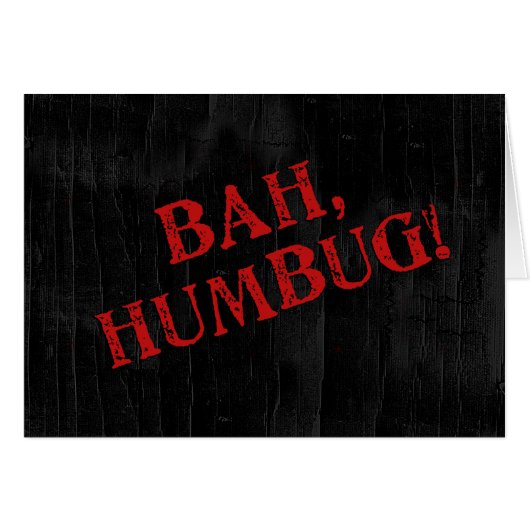 Bah Humbug (Devant horizontal)