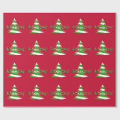 Bah! Humbug! Cadeaupapier (Vlak)