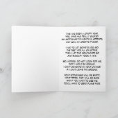 Bah ! Humbug ! Carte père Noël (Intérieur)