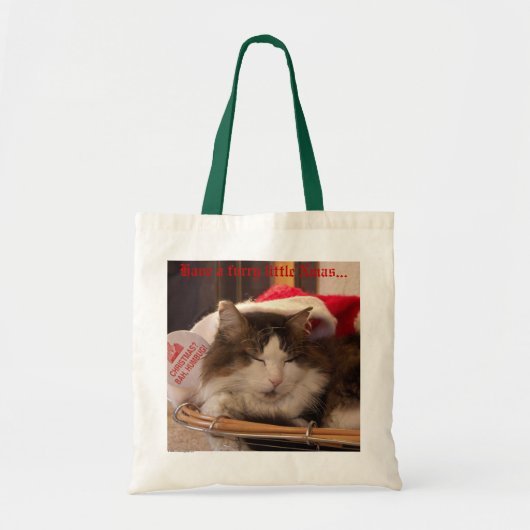 Bah Humbug Cat Tas (Voorkant)