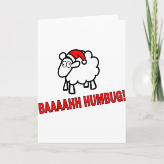 Bah Humbug! Feestdagen Kaart