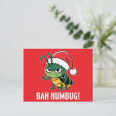 Bah Humbug Feestdagenkaart (Staand voorkant)