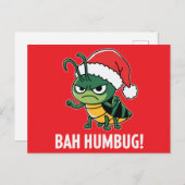 Bah Humbug Feestdagenkaart (Voorkant / Achterkant)