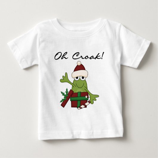 Bah Humbug Frog T-shirts et cadeaux de Noël (Devant)