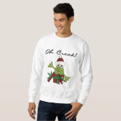 Bah Humbug Frog T-shirts et cadeaux de Noël (Devant entier)