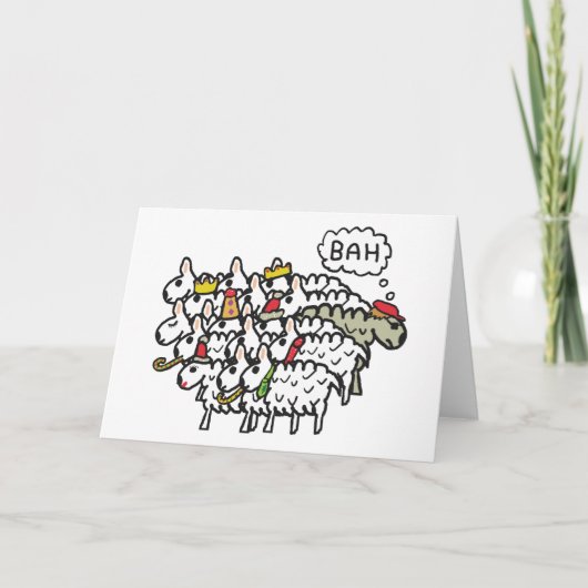 Bah Humbug Kaart (Voorkant)