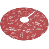 Bah Humbug Kerstboom Rok (Gekanteld)