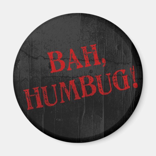 Bah Humbug Magneet (Voorkant)